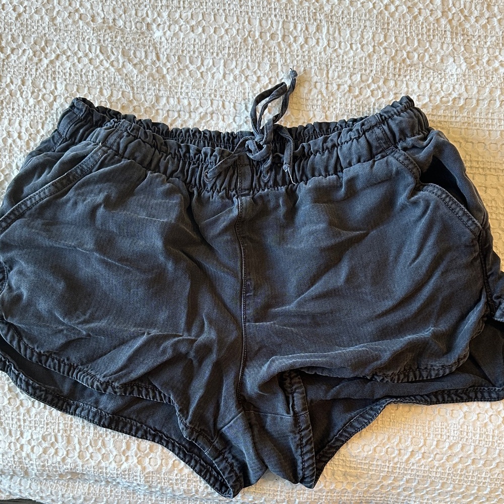 American Eagle Outfitters Dark Gray Athletic Shorts